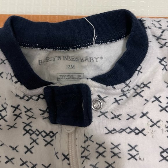 Burt's Bee's Footie PJs - Picture 3 of 3